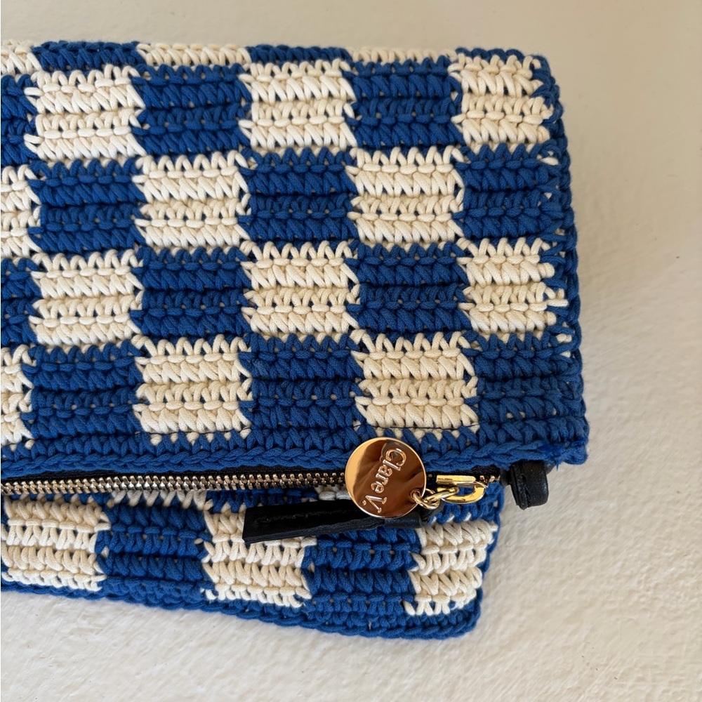 Clare V Crochet Fold Over Clutch NWOT
